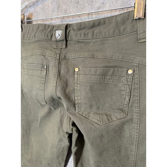 Kuhl Womens Forest Green Legendary Pants Size 4 Reg - Picture 4 of 6